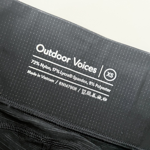 Outdoor Voices Core Leggings Crop Grey - Picture 4 of 6